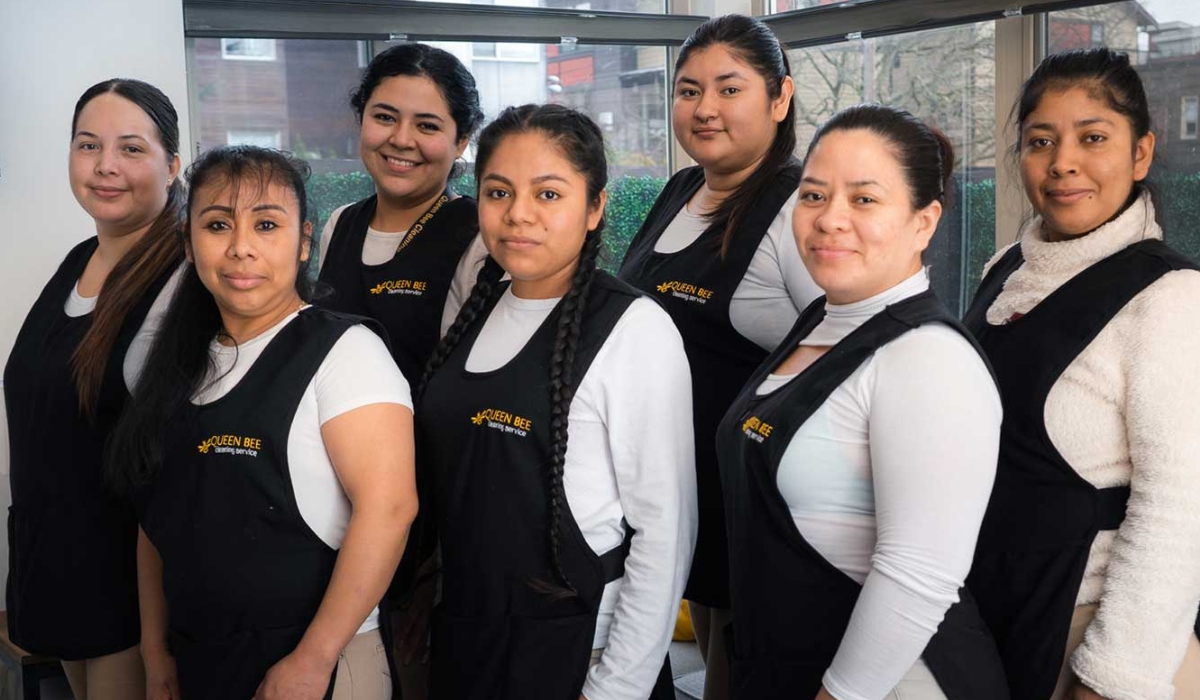 Hp 2 Bumble Bee Cleaning Services Team
