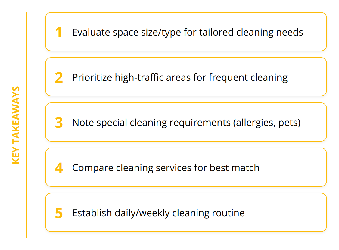 Key Takeaways - Custom Cleaning Services Seattle: Practical Tips