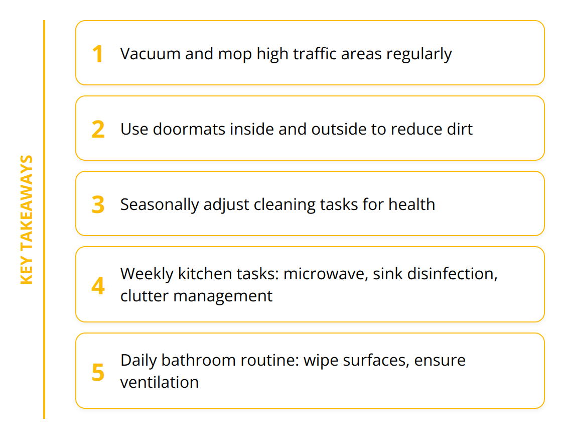 Key Takeaways - How to Create a Detailed Cleaning Checklist for Alpharetta