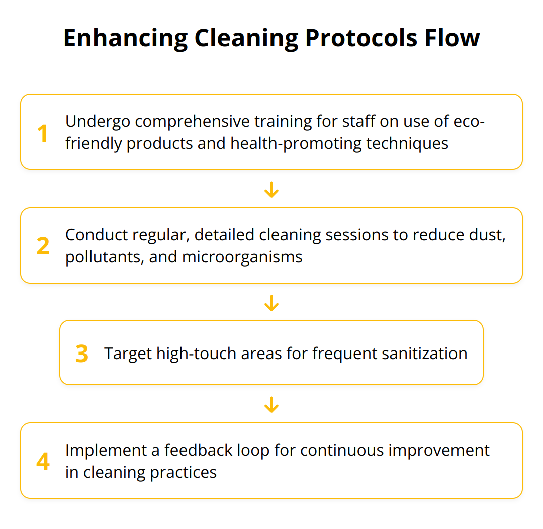 Flow Chart - Enhancing Cleaning Protocols Flow