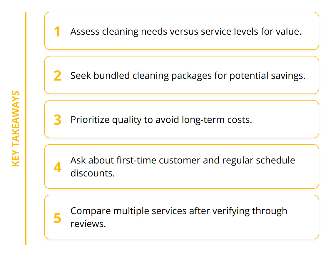 Key Takeaways - Seattle Cleaning Service Deals: All You Need to Know