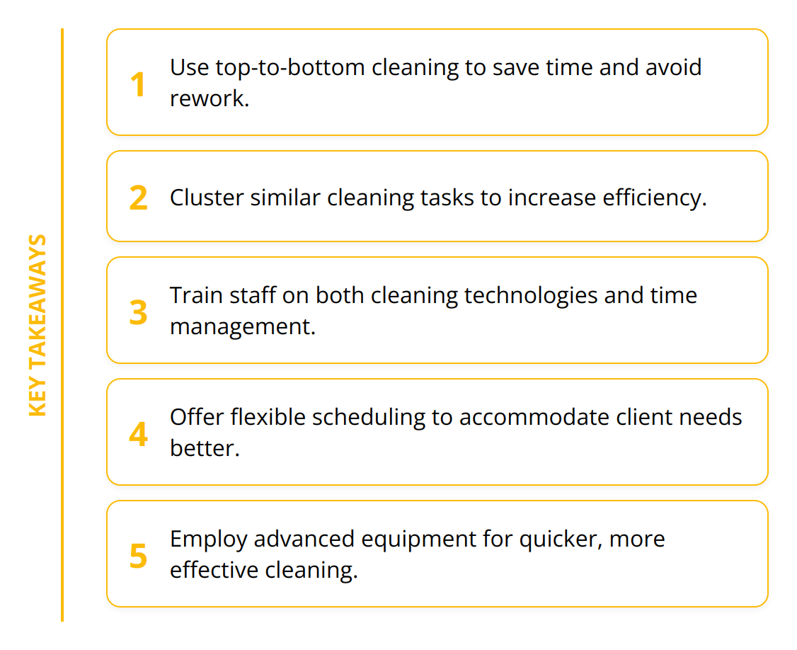 Key Takeaways - What Defines Fast Cleaning Services in Seattle