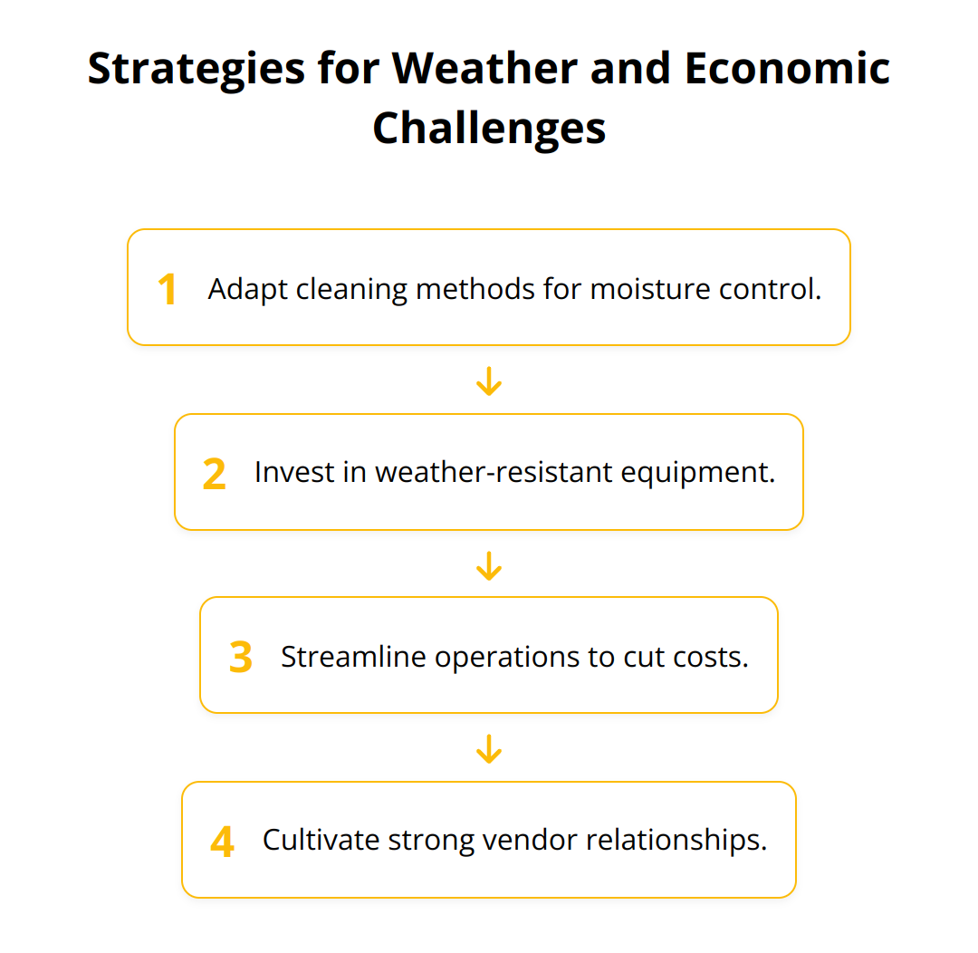 Flow Chart - Strategies for Weather and Economic Challenges