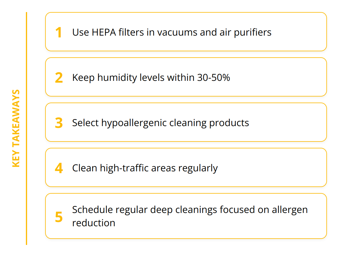 Key Takeaways - Why Allergy-Friendly Cleaning Services in Seattle Are Important