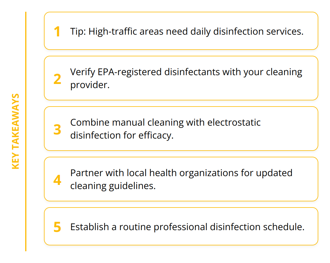 Key Takeaways - Why Disinfection Services in Alpharetta Are Crucial