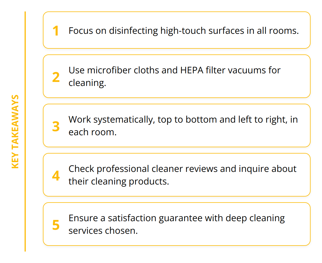 Key Takeaways - What Deep House Cleaning Services in Alpharetta Can Offer You
