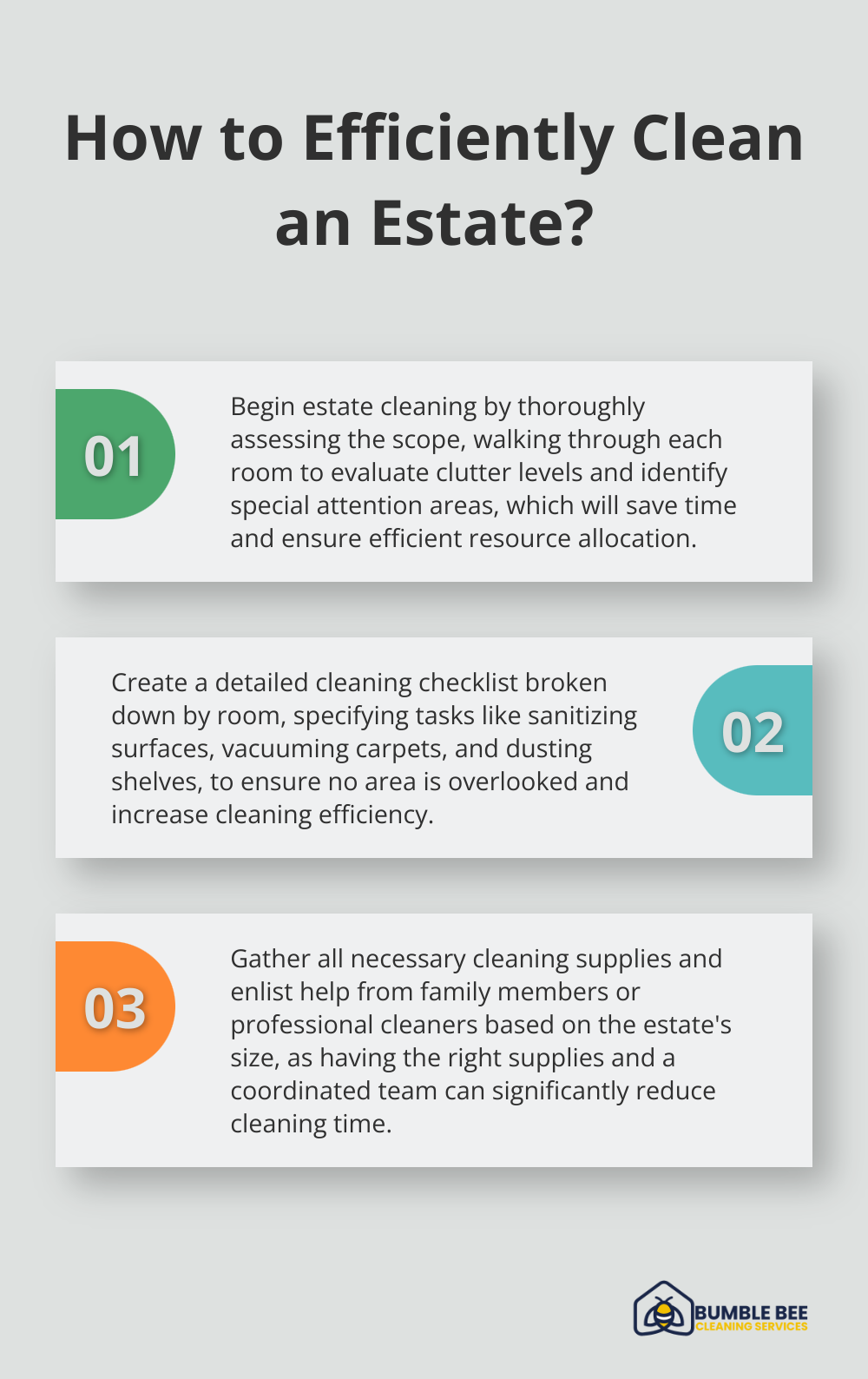Fact - How to Efficiently Clean an Estate?