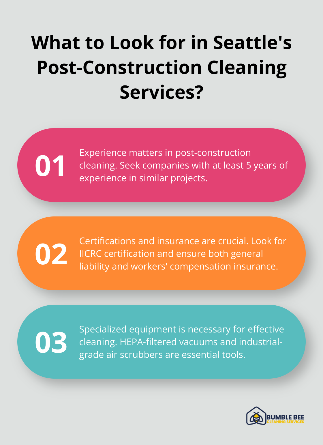 Fact - What to Look for in Seattle's Post-Construction Cleaning Services?
