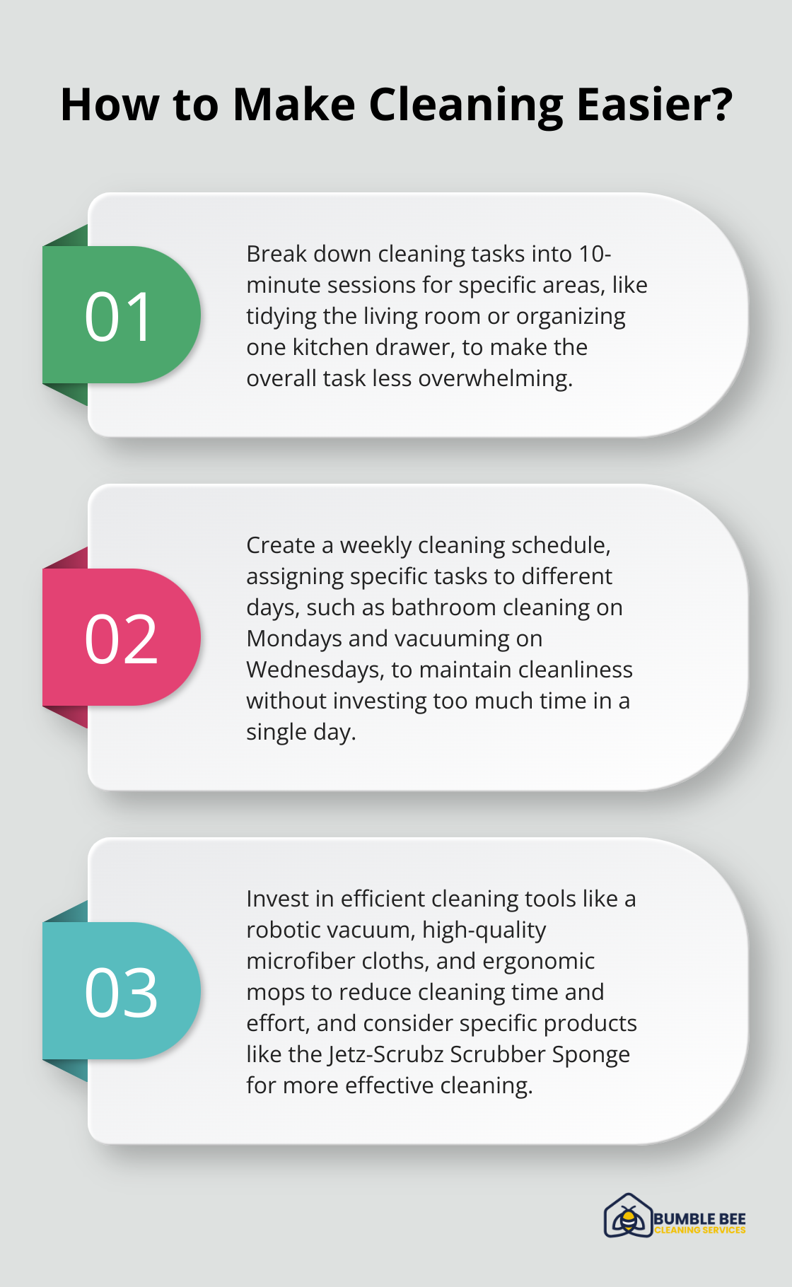 Fact - How to Make Cleaning Easier?