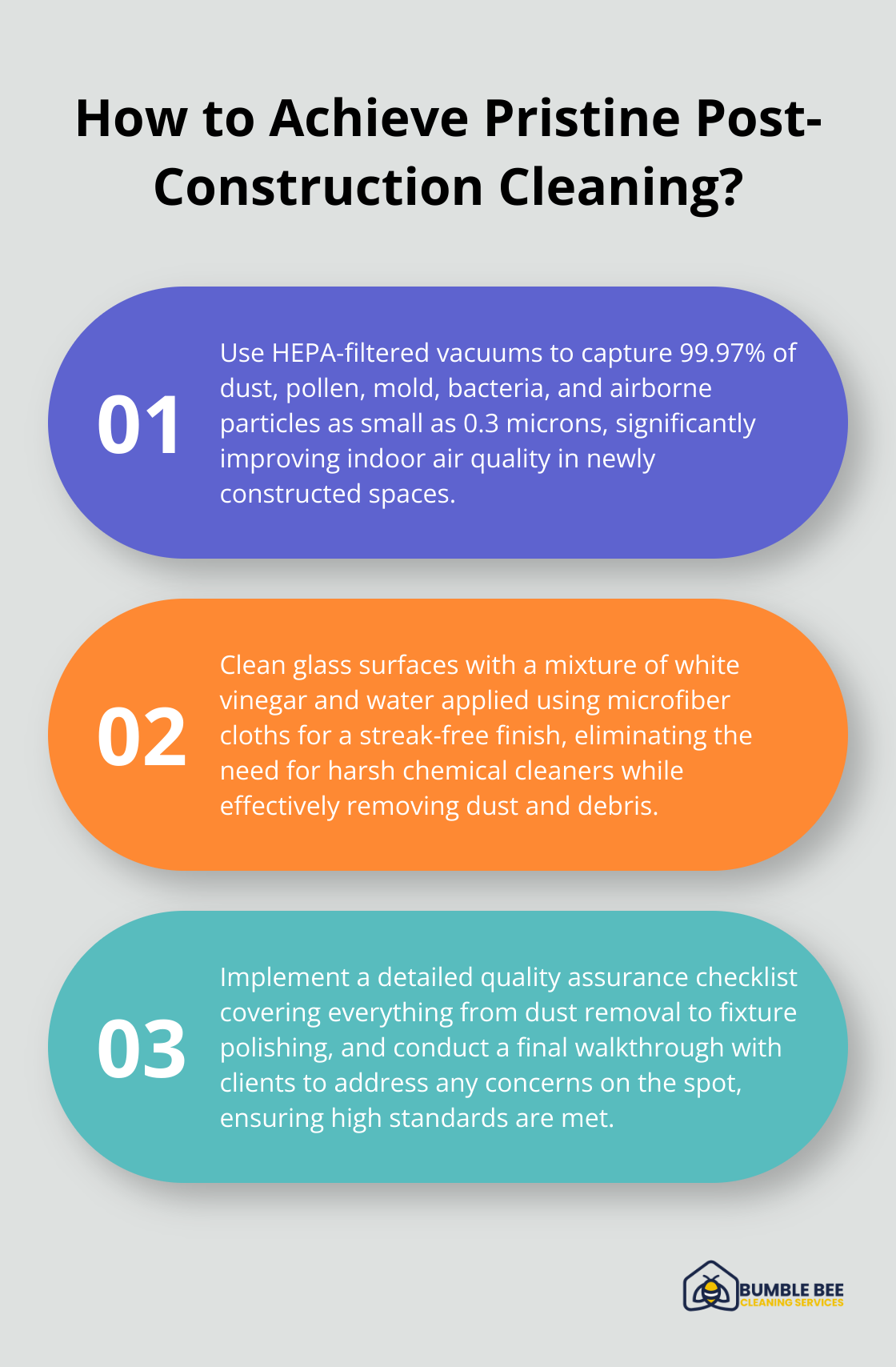 Infographic: How to Achieve Pristine Post-Construction Cleaning? - Green construction