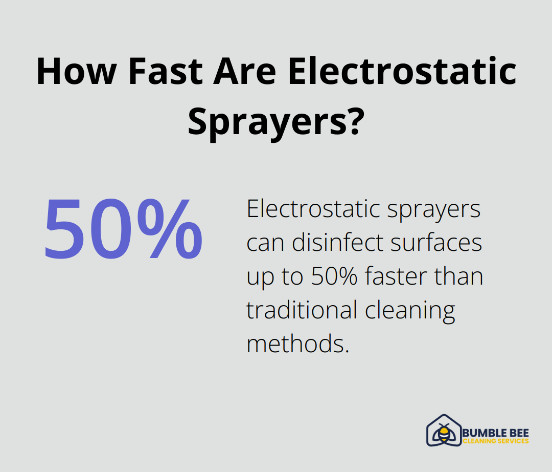 Infographic: How Fast Are Electrostatic Sprayers? - Janitorial services cost