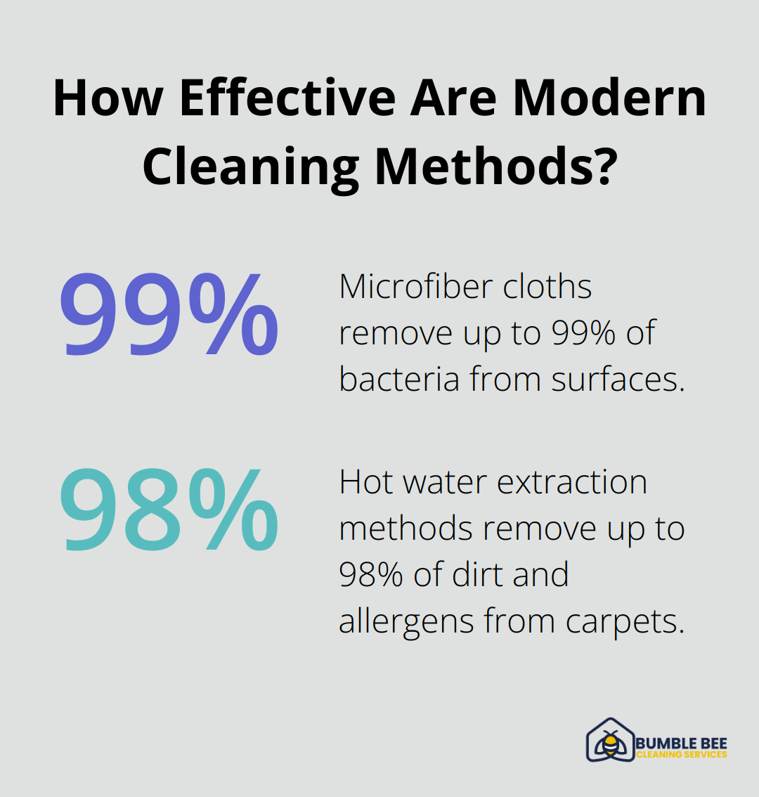 Infographic: How Effective Are Modern Cleaning Methods?