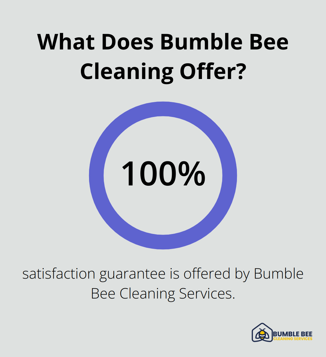 Infographic: What Does Bumble Bee Cleaning Offer?