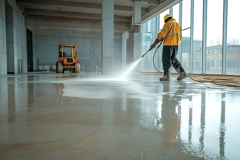 pressure washing