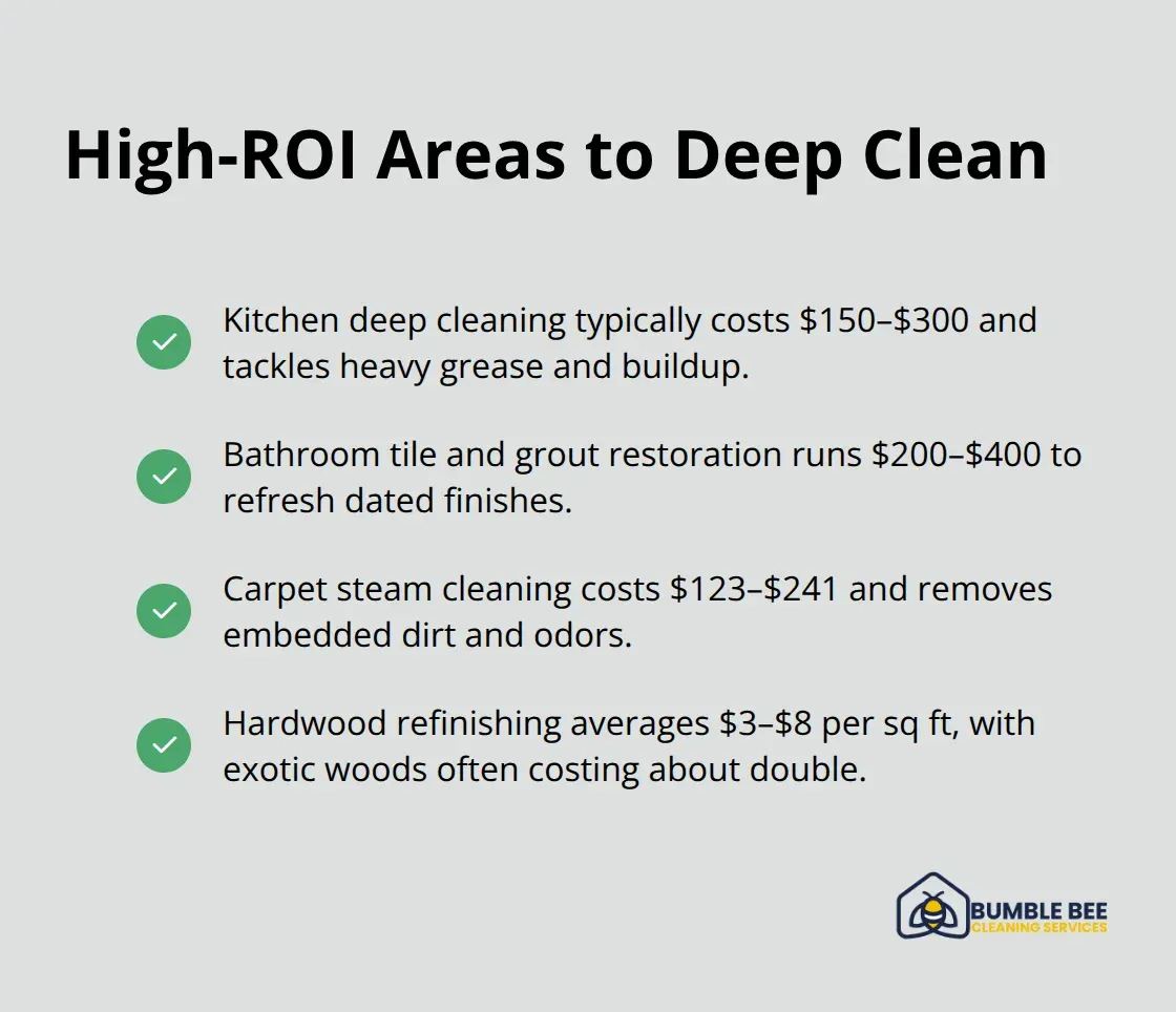 Top home areas that boost offers with typical professional cleaning costs - Deep clean benefits