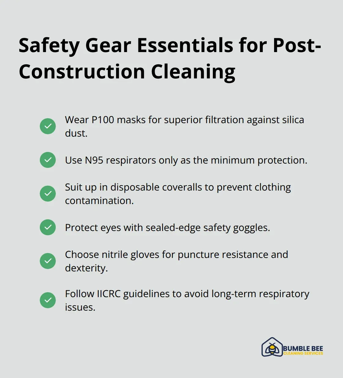 Protective equipment to reduce exposure to construction dust hazards