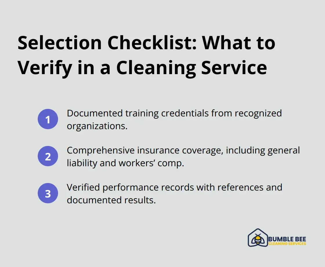 Three non-negotiables for choosing a professional cleaning provider in the U.S. - Janitorial training