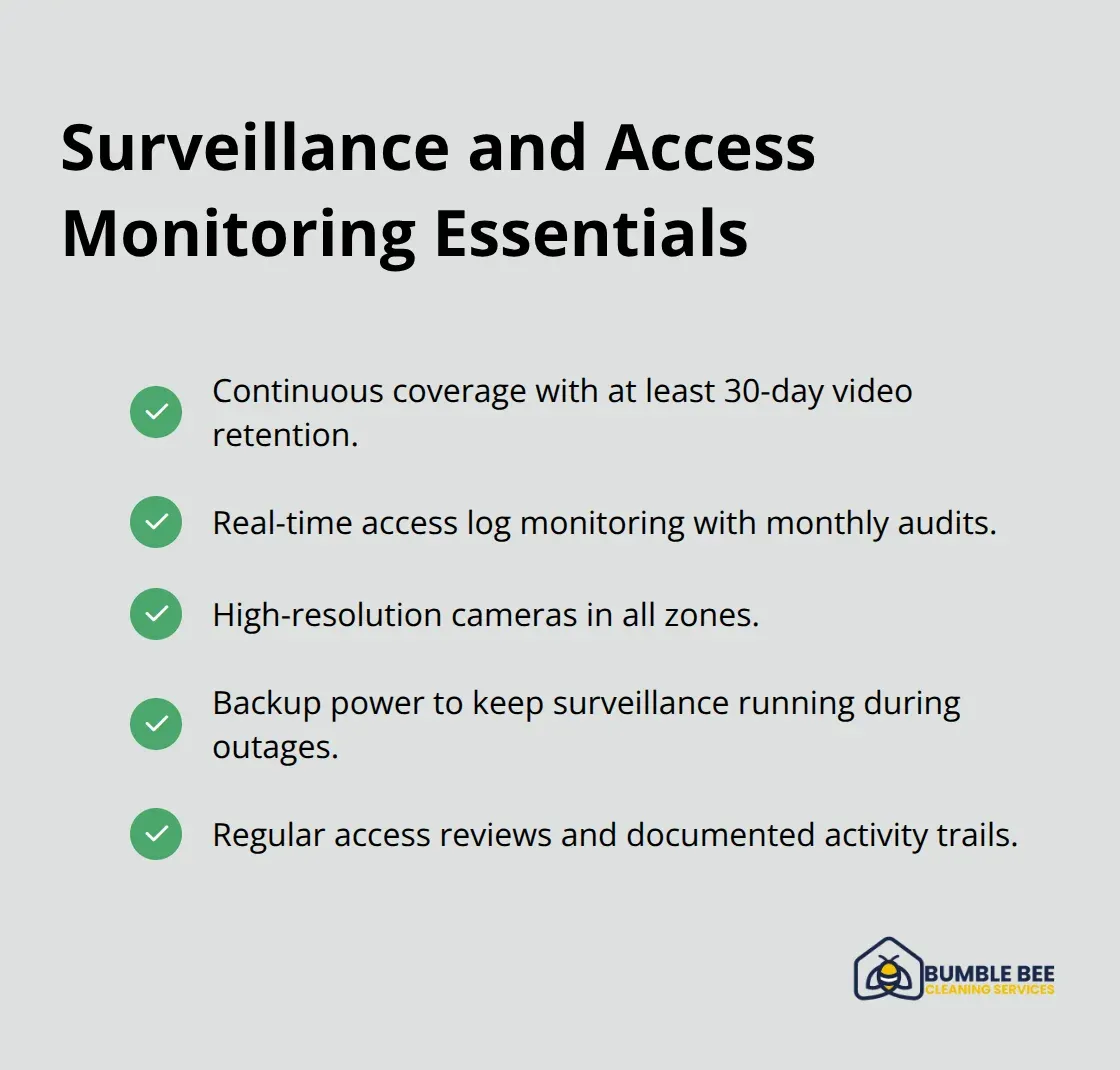 Checklist of core surveillance requirements for bank facilities - Bank cleaning