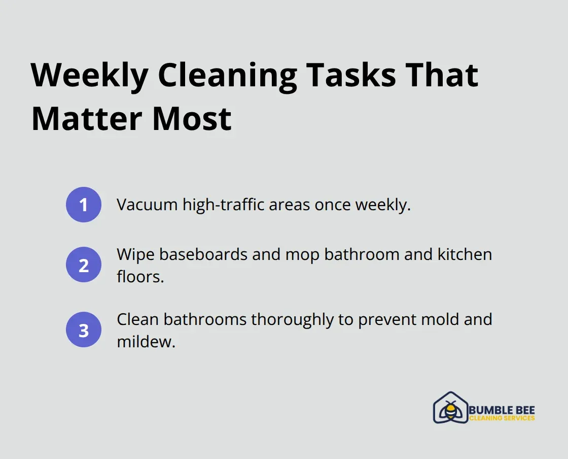 Three weekly tasks to maintain cleanliness in Seattle's climate - House cleaning advice Seattle