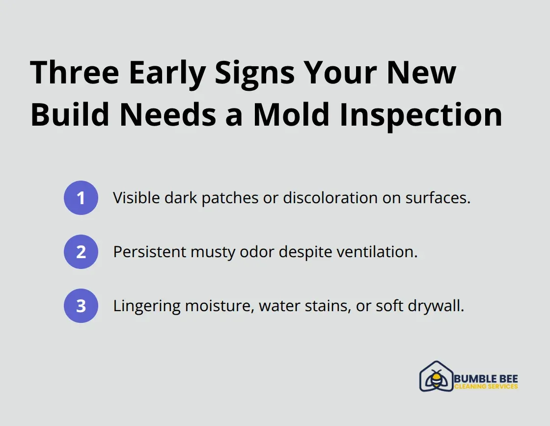 Compact list of early mold warning signs in Seattle homes after construction - Mold prevention