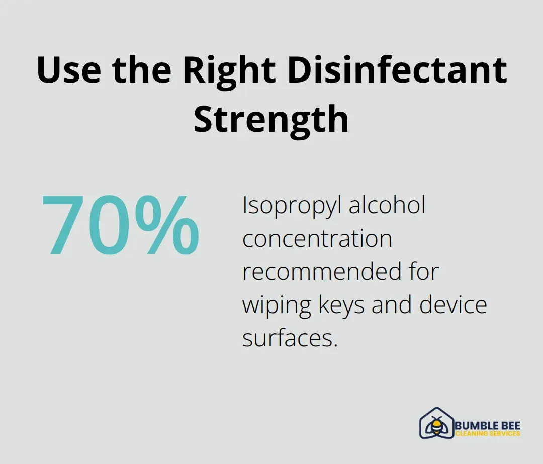 70% isopropyl alcohol guideline for electronics - Office equipment care