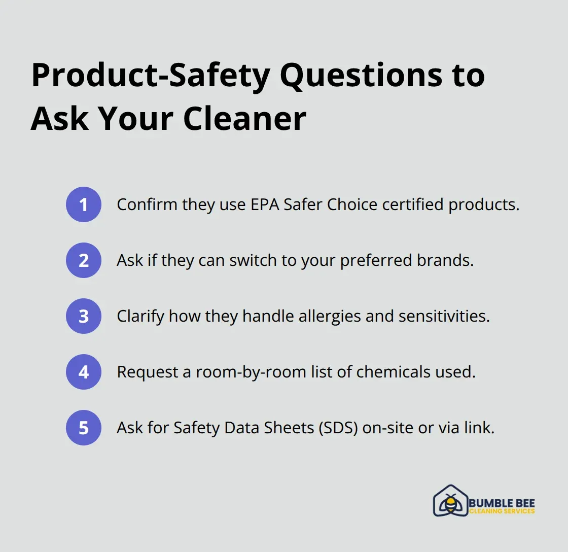 Compact checklist of product-safety questions for allergy-sensitive households - House cleaning services Seattle
